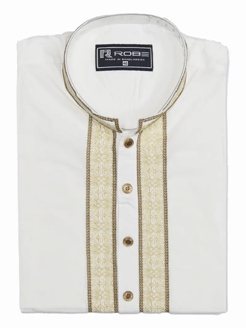 Exclusive Embroidery Dhuti Panjabi -