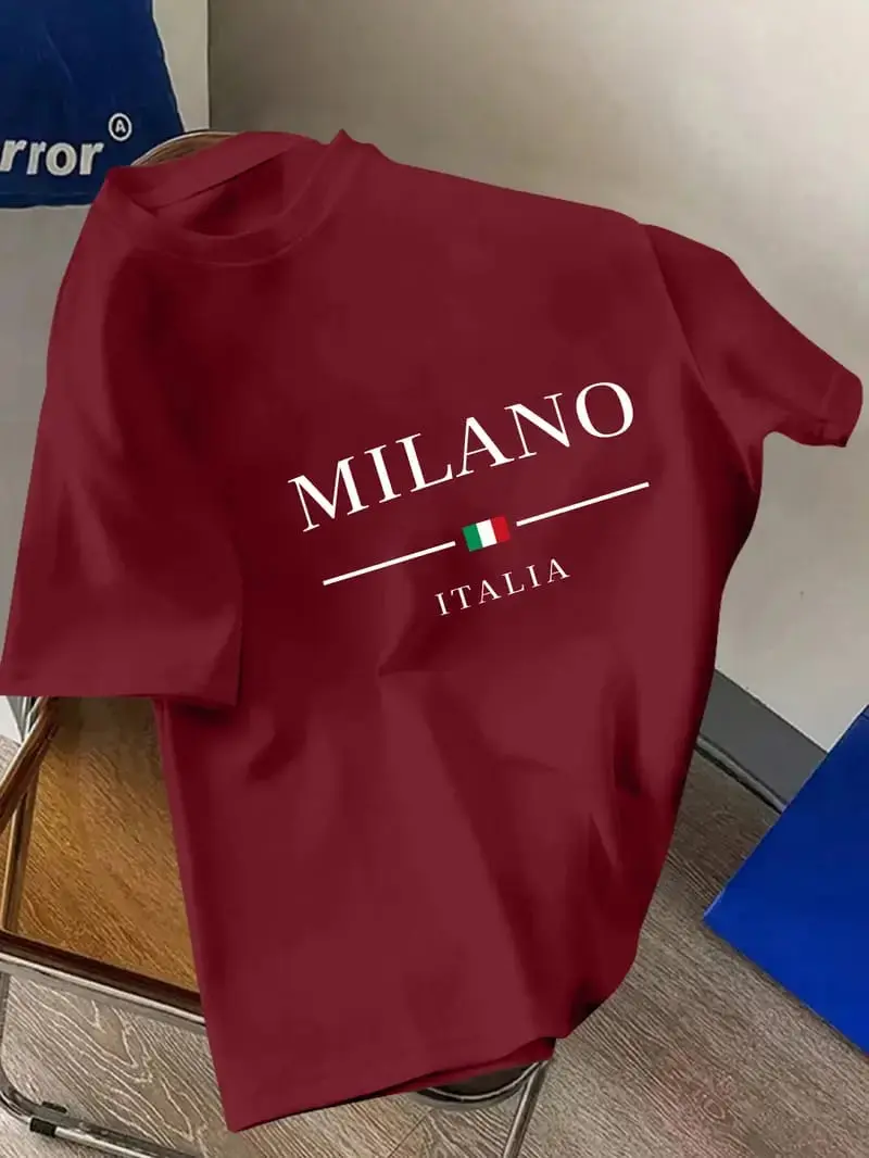 China Drop-Shoulder T-Shirts