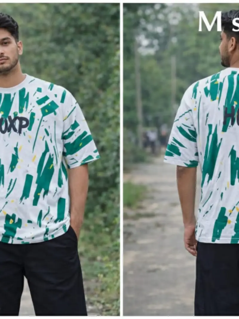 Cotton Drop-Shoulder T-Shirts