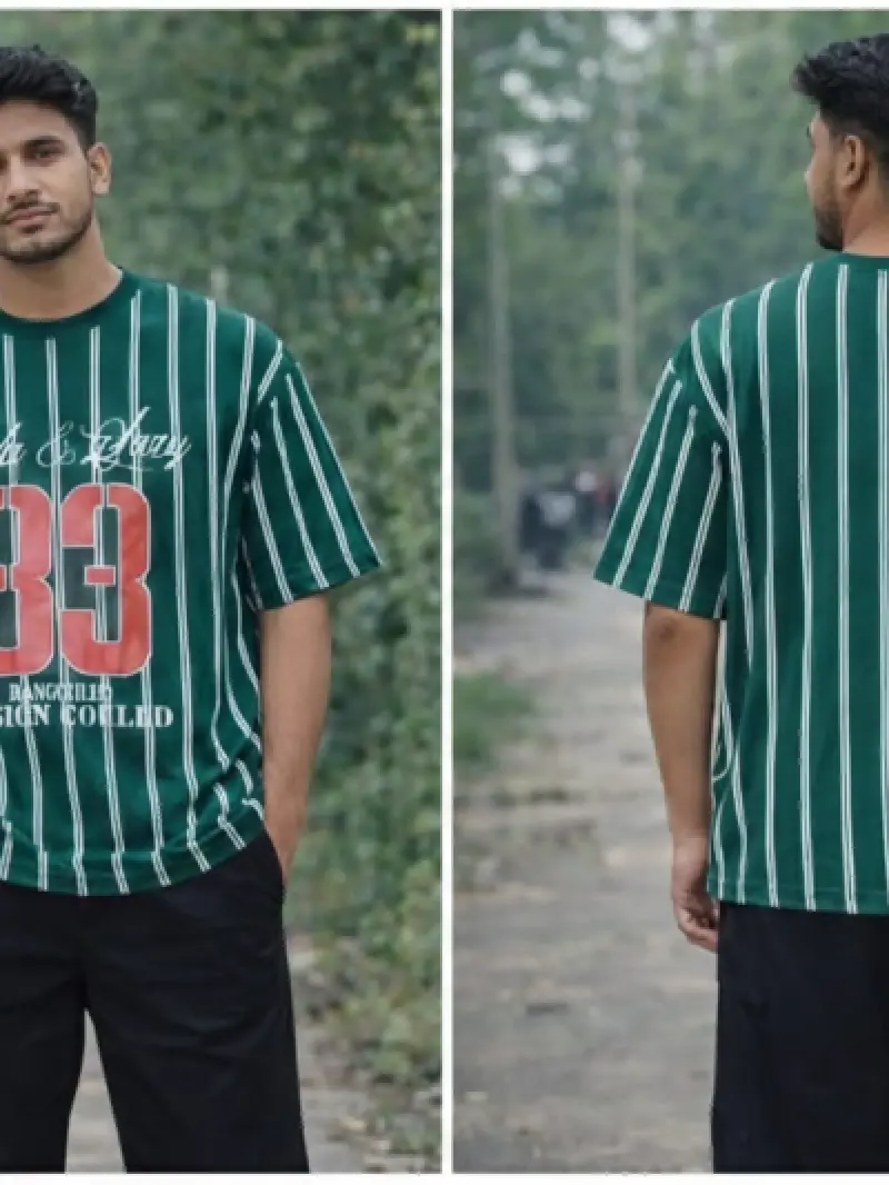 Cotton Drop-Shoulder T-Shirts